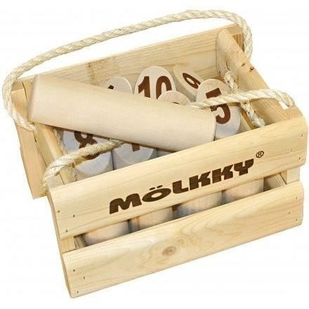 Jeu de quilles Mˆlkky - TACTIC - Version Luxe - Bois massif - Mixte - A partir de 7 ans