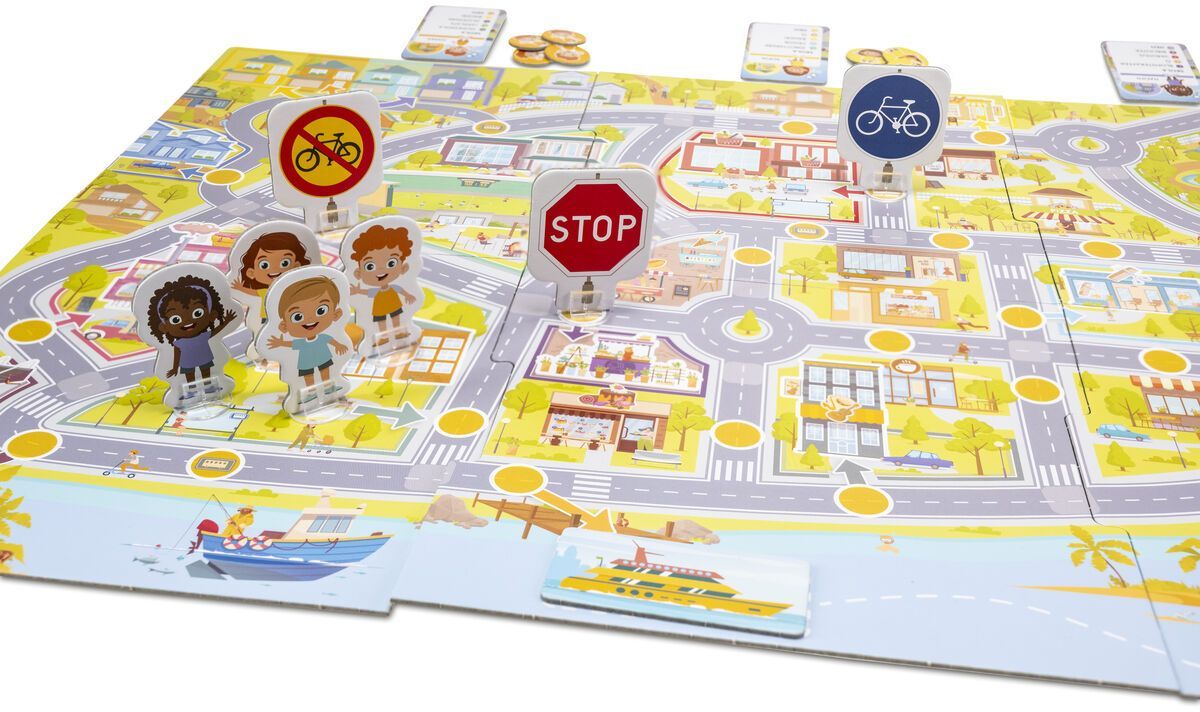 Apprenons le Code de la Route - Jeu éducatif - TACTIC - 2 joueurs et plus - Des 6 ans