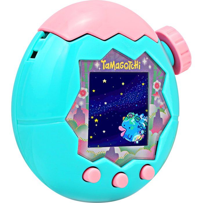 Tamagotchi - BANDAI - Tamagotchi Paradise - Modele Foret - Animal Virtuel a élever - Tamagotchi avec molette de Zoom - 43424