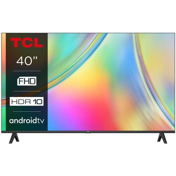 TCL 40FHD7900 - TV LED 40 (100 cm) - Full HD 1920x1080 - HDR10 - TV connecté Android - 2xHDMI 1.4 - WiFi