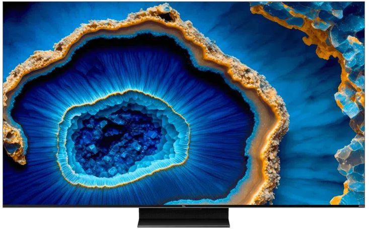 TCL 75C803 - TV QLED MiniLED 75 (190 cm) - 4K UHD 3840x2160 - 144 Hz - Dolby Vision - Google TV - 4xHDMI 2.1 - WiFi