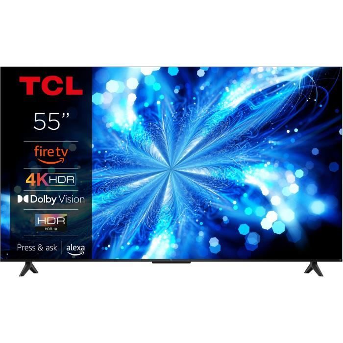 TCL 55PF650 - TV LED 55 (139 cm) - 4K UHD 3840x2160 - HDR10 - Smart TV - 3xHDMI 2.1 - WiFi