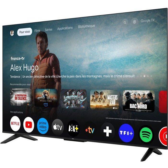 TCL 50T69C - TV QLED 50 (127 cm) - 4K UHD 3840x2160 - HDR10+ - Android TV - 3xHDMI 2.1 - WiFi
