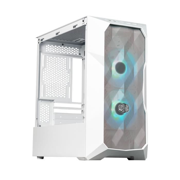 Boitier PC - COOLER MASTER - TD300 Mesh - White - M ATX