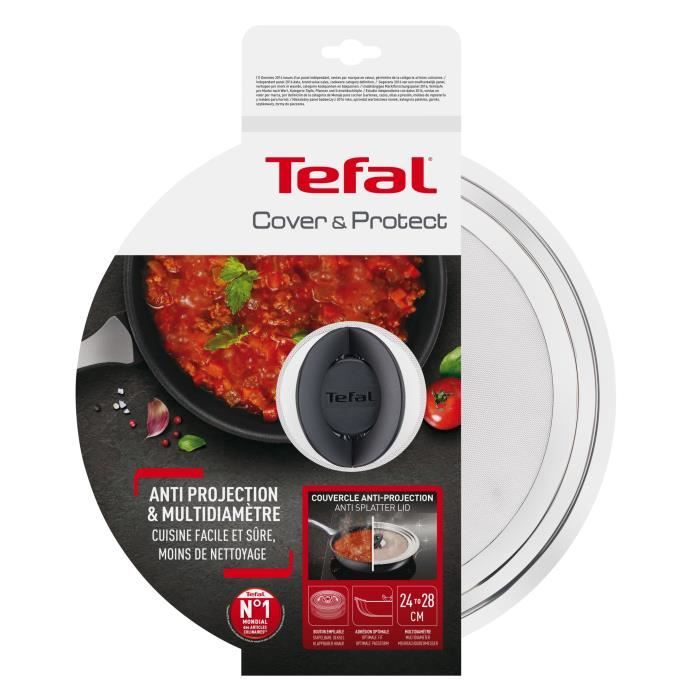 Manche / couvercle Tefal INGENIO COUVERCLE …GOUTTOIR ACIER INOXYDABLE 14/20 CM L9939422