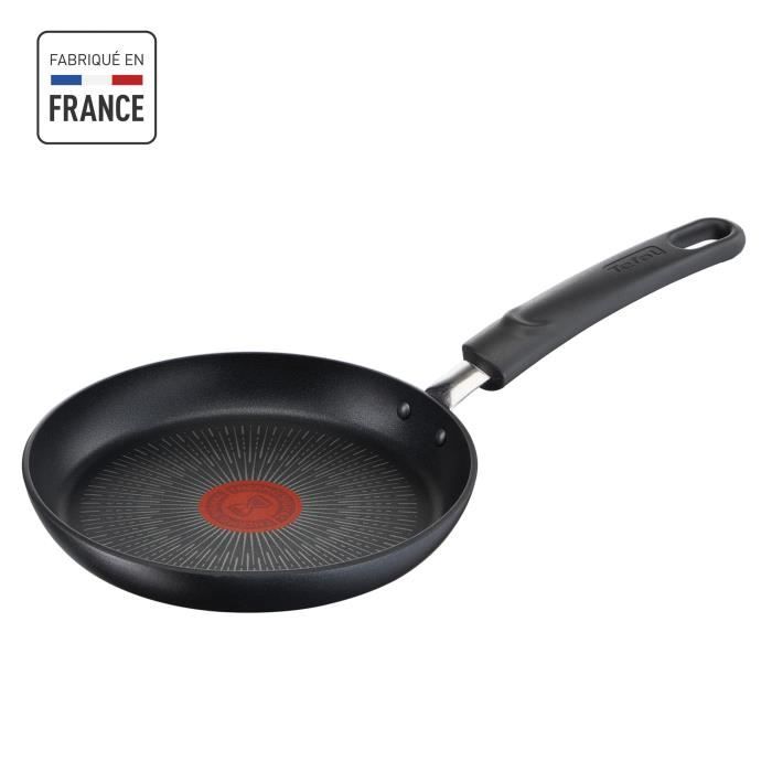 TEFAL Unlimited Poele 19 cm, Induction, Revetement antiadhÈsif robuste et rÈsistant aux rayures, FabriquÈ en France G2550102