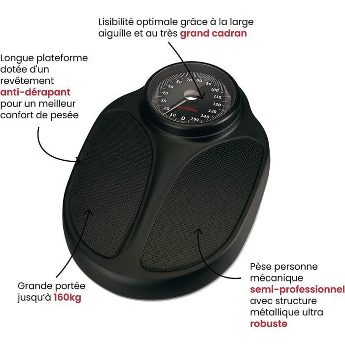 Pese Personne TERRAILLON T-pro Plus - mÈcanique - Semi-Professionnel - Revetement Anti-DÈrapant