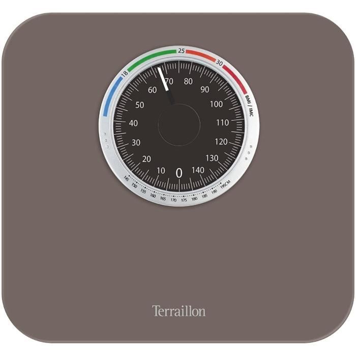 Pese Personne TERRAILLON - Nautic Up - mÈcanique - indicateur d'IMC