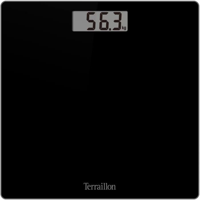 Pese personne TERRAILLON - TSQUARE - Èlectronique - Ultra plat - Marche arret automatique