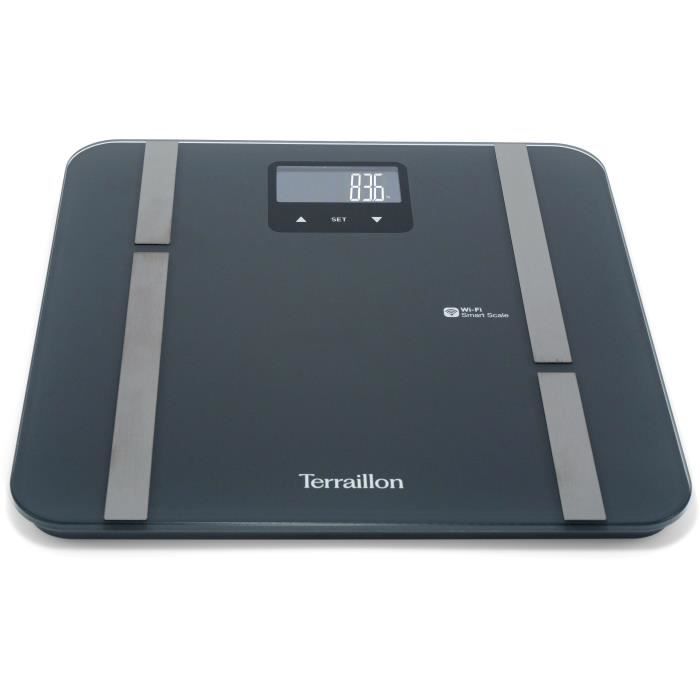 Pese personne - Terraillon - MASTER FIT ULTRA - Electronique, connectÈ WIFI - IMC - Analyse masses - Apport calorique journalier