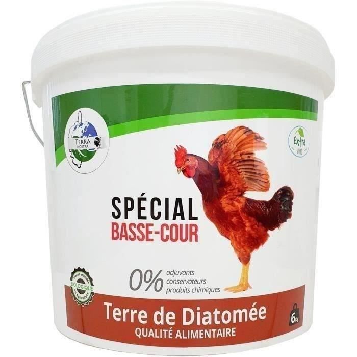 TERRA NOSTRA 100% Terre de diatomÈe - SpÈcial basse-cour - Seau 6 kg