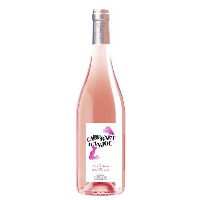 Domaine de Terrebrune Cabernet et Rosé d'Anjou - Vin rosé de la Loire 2024