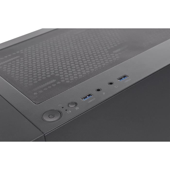 BoÓtier PC Moyen Tour sans alim - THERMALTAKE View 200 TG ARGB (Noir) - ATX/Micro ATX - 3x120mm A-RGB - USB 3.0/2.0 - Verre trempÈ