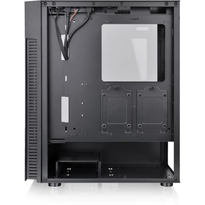 BoÓtier PC Moyen Tour sans alim - THERMALTAKE View 200 TG ARGB (Noir) - ATX/Micro ATX - 3x120mm A-RGB - USB 3.0/2.0 - Verre trempÈ