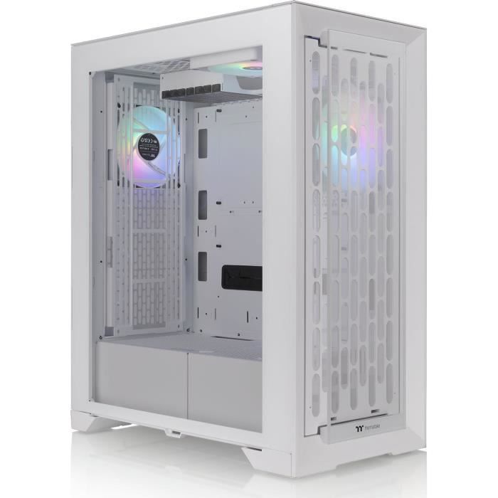 BoÓtier PC - THERMALTAKE - CTE T500 TG ARGB Snow (Blanc) - Grande tour - Format E-ATX