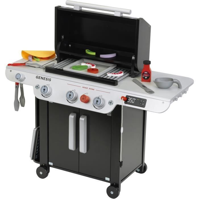 Grand barbecue Weber Genesis - KLEIN - 9445 - Bois FSC - Avec accessoires - Des 3 ans