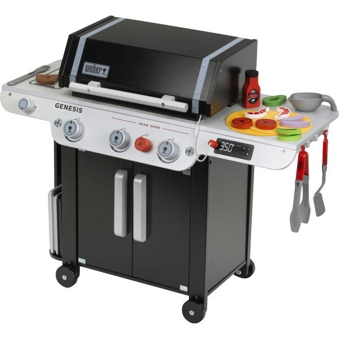 Grand barbecue Weber Genesis - KLEIN - 9445 - Bois FSC - Avec accessoires - Des 3 ans