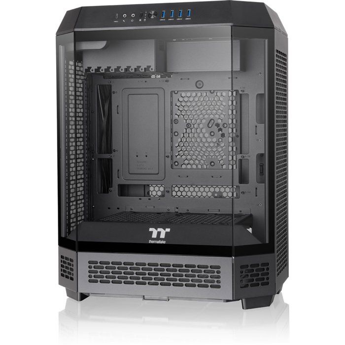 Boîtier PC sans alimentation - THERMALTAKE - The TOWER 600 - Moyen tour - Format ATX - 2x140mm inclus - Noir