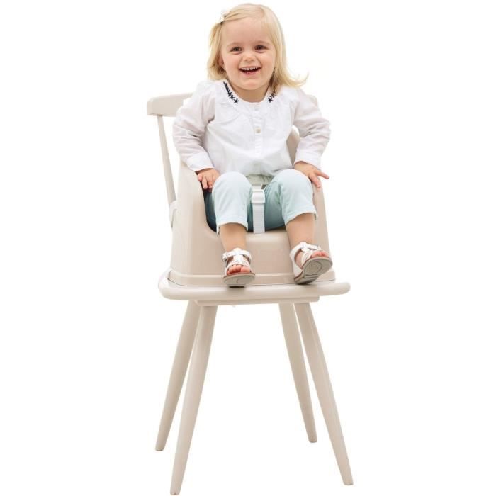 THERMOBABY Bloc de réhausseur de chaise Marron glacé