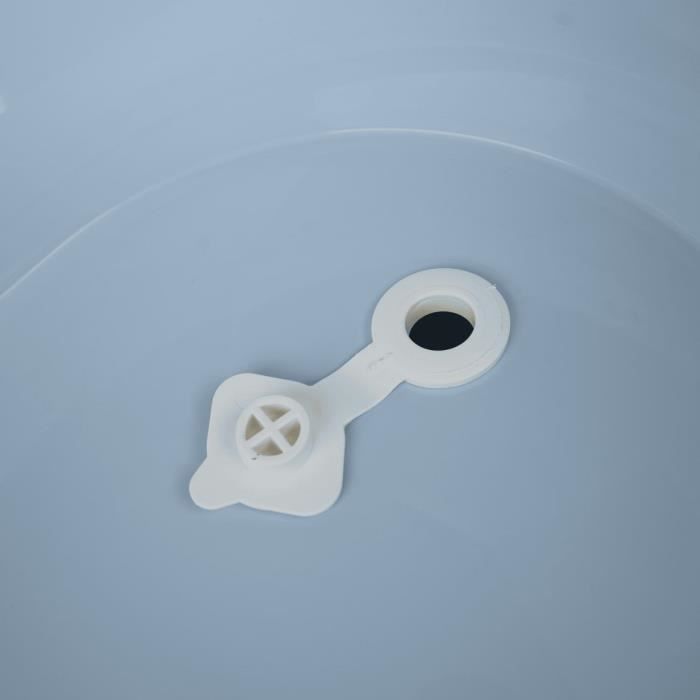 Kit baignoire VASCO Fleur Bleue - 3 en 1 - 800*500*270 - Bleu - THERMOBABY