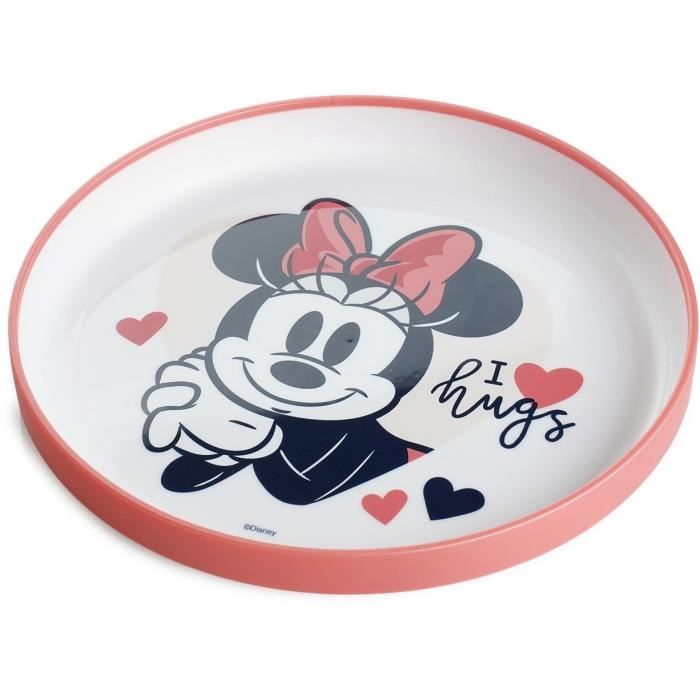 Pack repas 2eme âge THERMOBABY MINNIE - Assiette + bol + gobelet + set de 2 cuilleres
