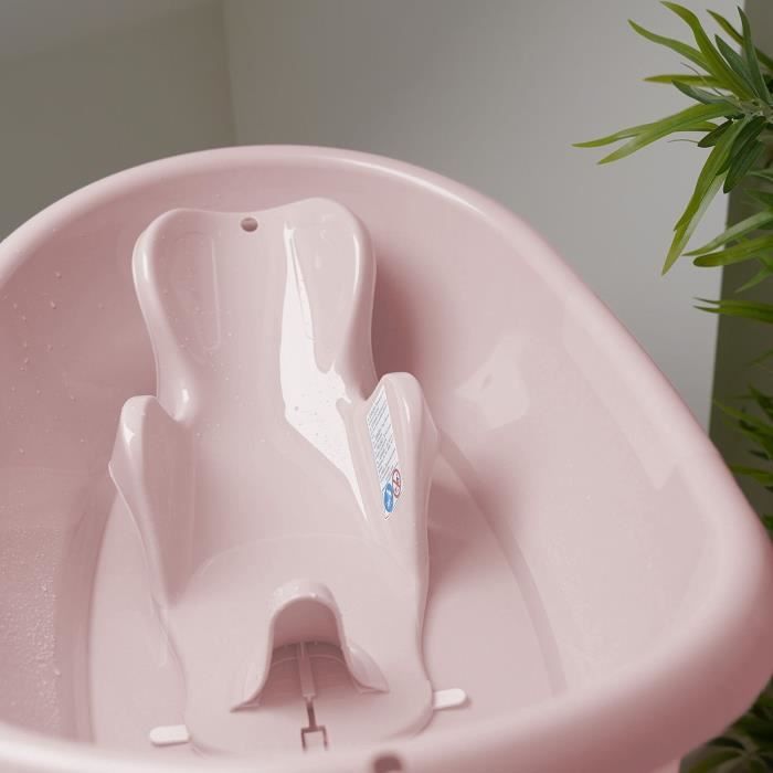 THERMOBABY Transat de bain daphne - Rose poudré