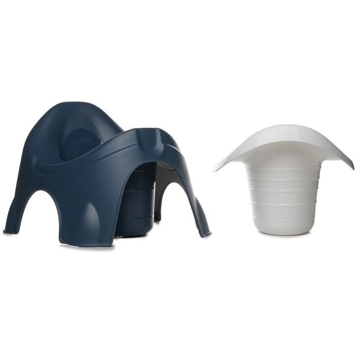 Pot - THERMOBABY - IDEO - Bleu - Avec écuelle amovible, ergonomique et robuste