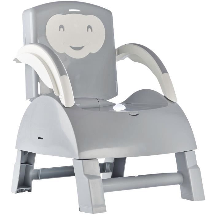 THERMOBABY REHAUSSEUR de Chaise 2 en 1 Gris Charme
