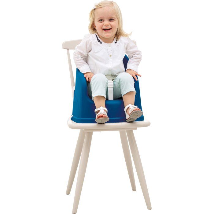Rehausseur de chaise - THERMOBABY - TUDI - De 6 a 36 mois - Bleu océan