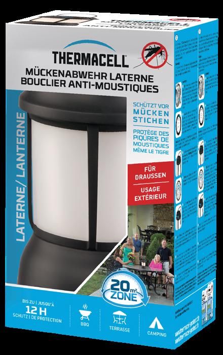 Appareil Anti-Moustiques et Moustiques Tigre sans fil - Lanterne Noire - 20m² de Protection