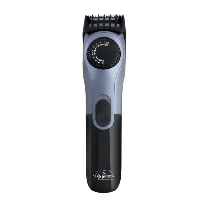 Tondeuse barbe sur batterie THE BARB' XPERT 6042 - Batterie Lithium - 19 hauteurs de coupe - Autonomie 1h 30 - Indicateur LED