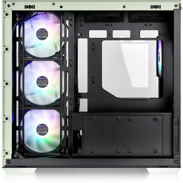 THERMALTAKE - CA-1Z2-00MEWN-00 - View 380 TG ARGB Matcha Green - Boitier PC sans alimentation - Moyen tour - Format ATX - Vert