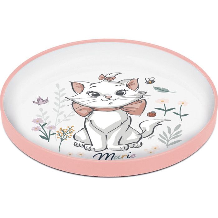 Coffret repas THERMOBABY ARISTOCHAT 3 pieces : Assiette, bol et gobelet