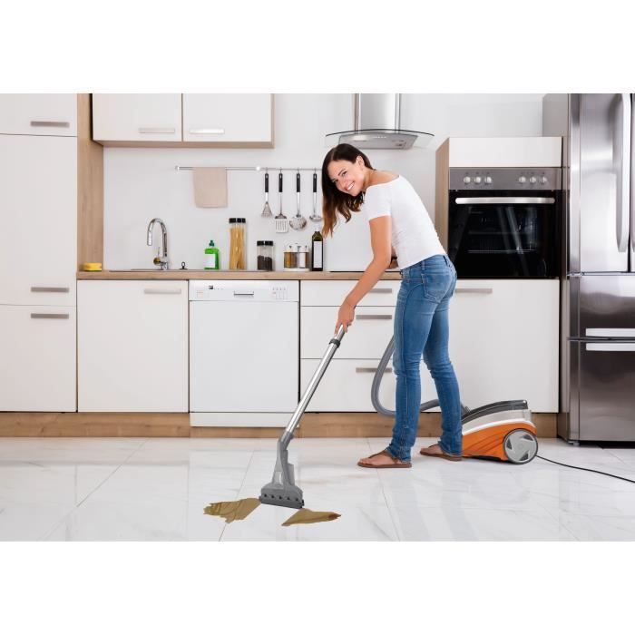 Aspirateur Détacheur 2 en 1 - THOMAS Aquatic Breeze - Aspiration puissante et Systeme de détachage efficace
