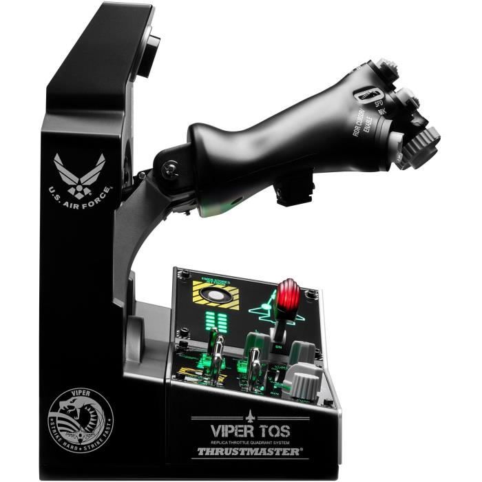 Manette des gaz - THRUSTMASTER - Viper TQS Mission Pack - Noir