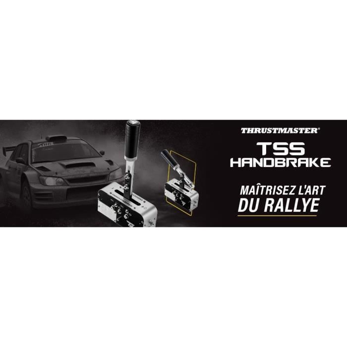 Frein a main progressif et boîte de vitesses séquentielle - THRUSTMASTER - TSS Handbrake WW VERSION - Maîtrisez l'art du rallye
