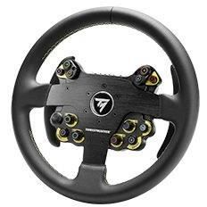 Volant PC/PS4/PS5/Xbox - THRUSTMASTER - Evo Racing 32R - Leather Cuir/structure Alu 32cm Palettes magnÈtiques 25 boutons 7 LEDS