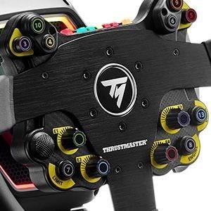 Volant PC/PS4/PS5/Xbox - THRUSTMASTER - Evo Racing 32R - Leather Cuir/structure Alu 32cm Palettes magnÈtiques 25 boutons 7 LEDS