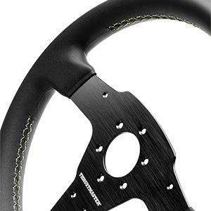 Volant PC/PS4/PS5/Xbox - THRUSTMASTER - Evo Racing 32R - Leather Cuir/structure Alu 32cm Palettes magnÈtiques 25 boutons 7 LEDS