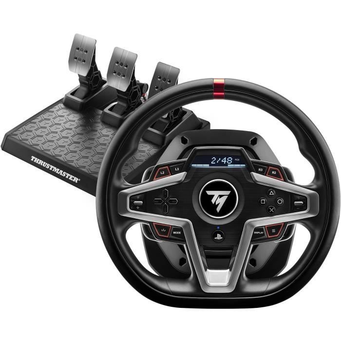 THRUSTMASTER T248 Volant de Course et PÈdales MagnÈtiques, PS5, PS4, PC