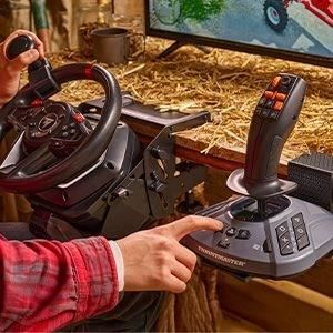 Joystick - THRUSMASTER - SimTask FarmStick - Noir/Gris