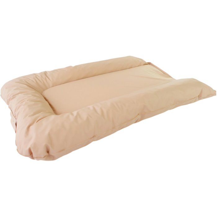 Matelas a langer - TINEO - FLOCONS - PVC - Noisette