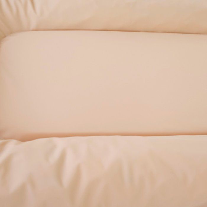 Matelas a langer - TINEO - FLOCONS - PVC - Noisette