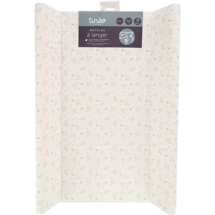 Matelas a langer - TINEO - PROFILE - PVC - Lapins