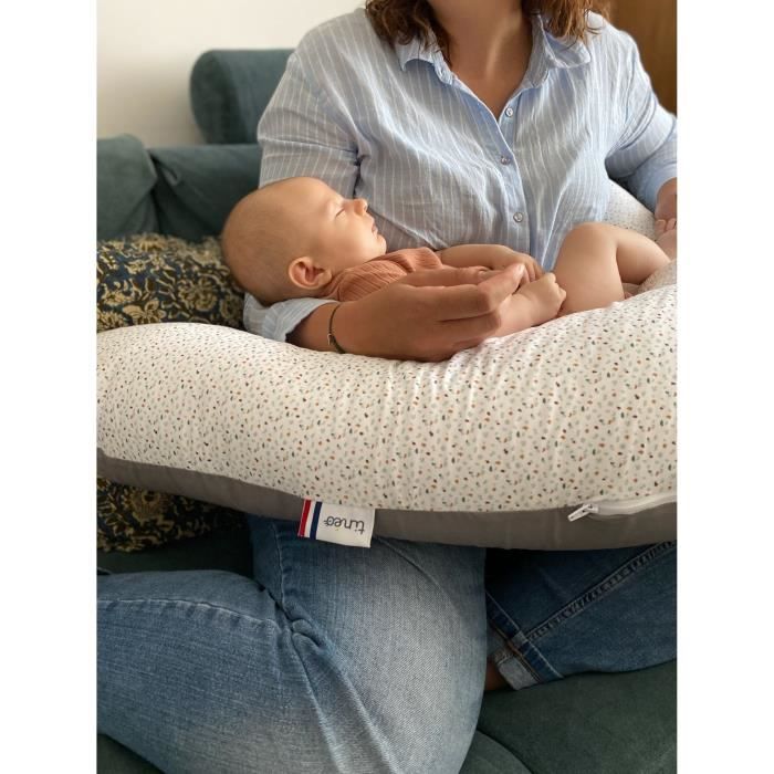 Coussin de maternitÈ gris jial TINEO