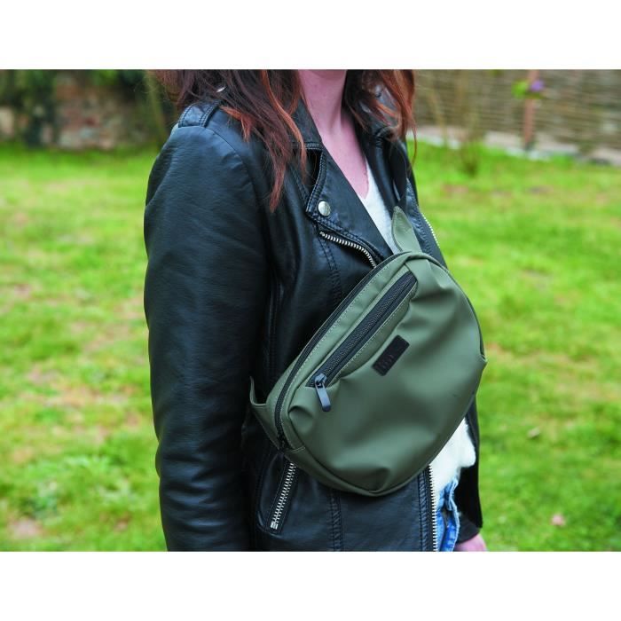 Banane de change bÈbÈ - ImpermÈable - Kaki - TINEO - Mixte - 18 x 8 x 24 cm