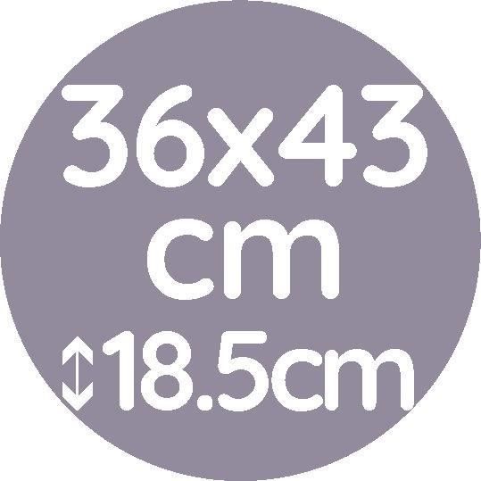 Sac a langer TINEO cabas kaki waterproof