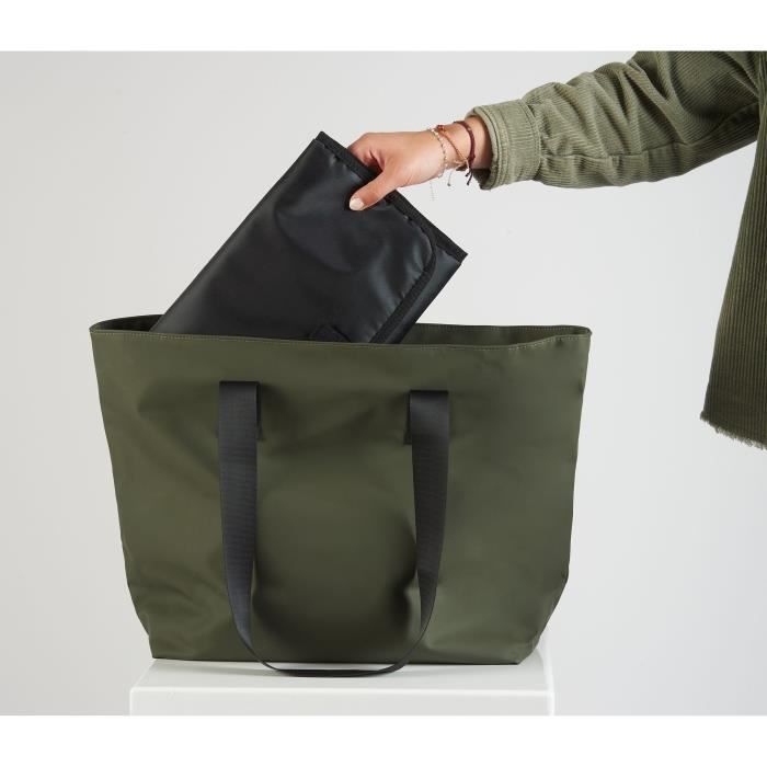 Sac a langer TINEO cabas kaki waterproof