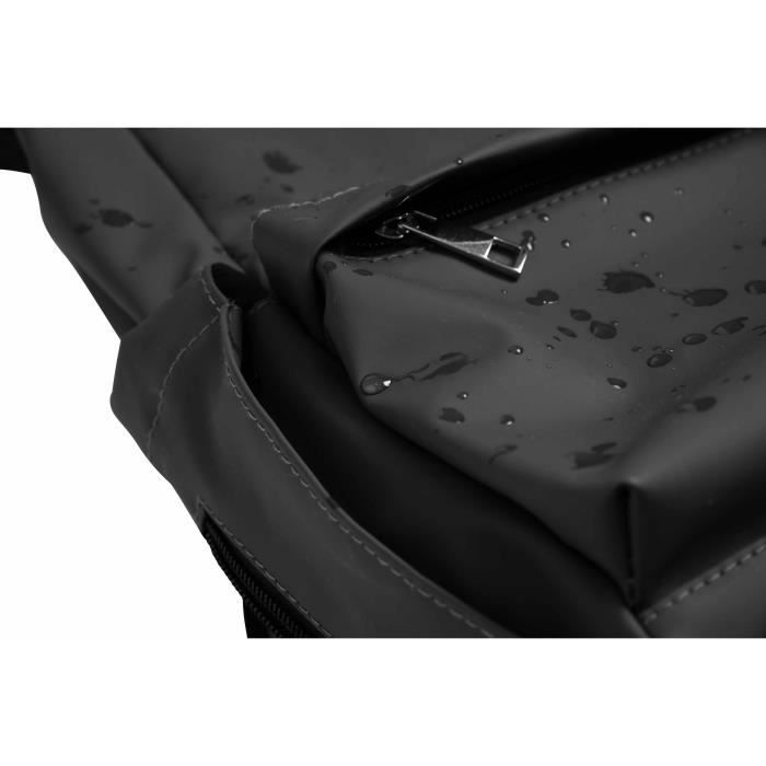 Sac a langer TINEO CASUAL - Forme Sac a dos - Grande capacitÈ de rangement - Noir