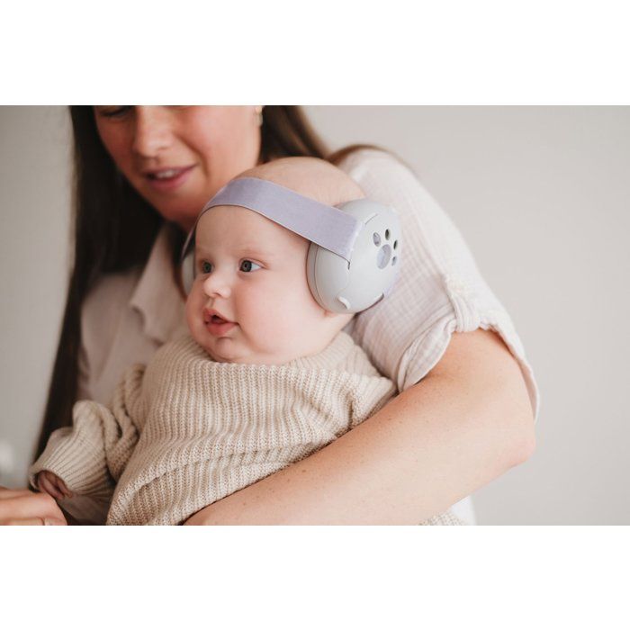 Casque anti-bruit - TINEO - De 4 mois a 3 ans - Gris